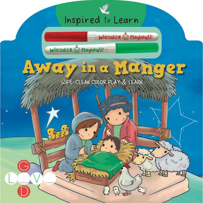 Away In A Manger (Wipe-Clean Color Play & Learn)