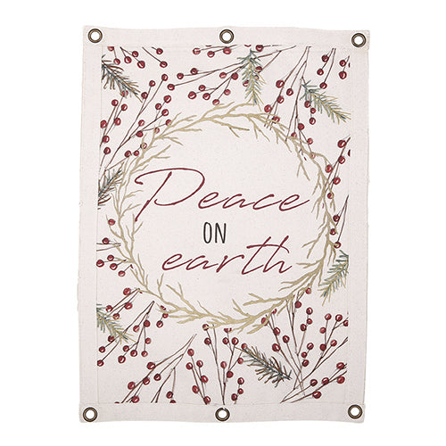 Canvas Wall Banner-Peace (16" x 22")