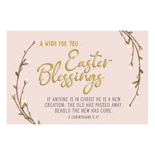 Cards-Pass It On-Easter Blessings/Pastel (3" x 2") (Pack Of 25) (Pkg-25)