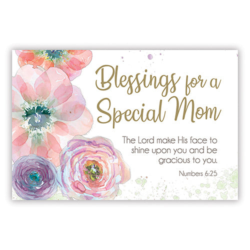 Cards-Pass It On-Special Mom/Pastel (3" x 2") (Pack Of 25) (Pkg-25)