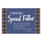Cards-Pass It On-Prayer For A Special Father/Plaid (3" x 2") (Pack Of 25) (Pkg-25)