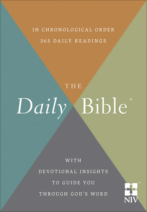 NIV Daily Bible In Chronological Order-Softcover (Sep)