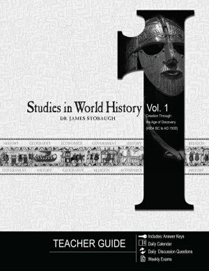 Studies in World History Volume 1 (Teacher Guide)