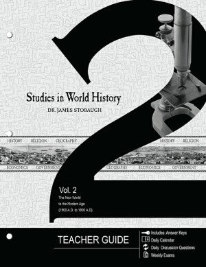 Studies in World History Volume 2 (Teacher Guide)