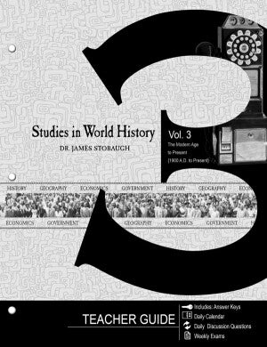Studies in World History Volume 3 (Teacher Guide)