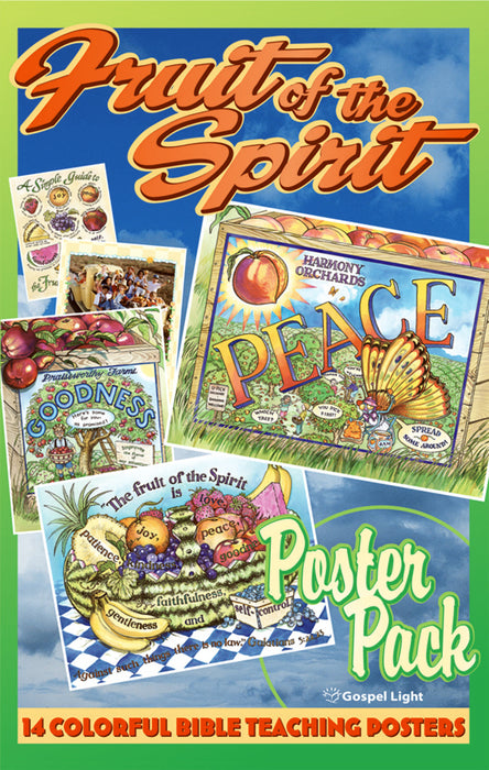 Gospel Light KidsTime: Grow Kids Grow Fruit Of The Spirit Poster Pack-Full Year