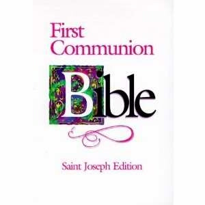 NABRE St Joseph First Communion Girls Edition Bibl