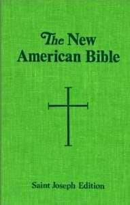 NABRE St. Joseph Edition Medium Size Student Bible-Green Hardcover