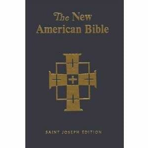 NABRE St. Joseph Edition Full Size Deluxe Student Bible-Black Hardcover