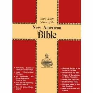 NABRE St. Joseph Edition Full Size Gift Bible-Brown Bonded Leather