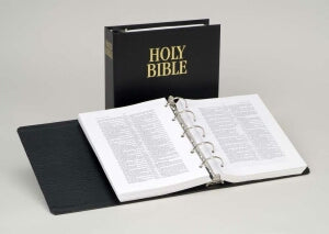 KJV Loose Leaf Bible w/Five Ring Binder