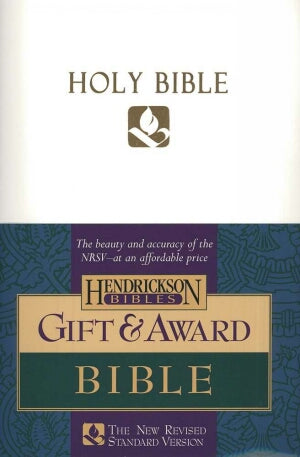NRSV Gift And Award Bible-White Imitation Leather