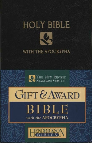 NRSV Gift And Award Bible With Apocrypha-Black Imi