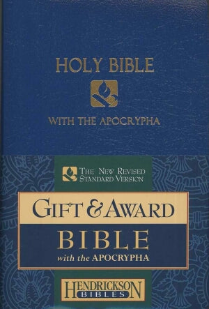 NRSV Gift And Award Bible With Apocrypha-Blue Imit