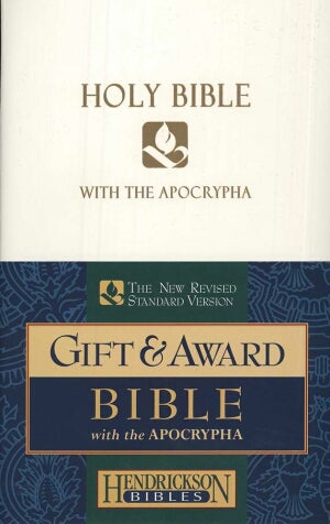 NRSV Gift And Award Bible With Apocrypha-White Imi