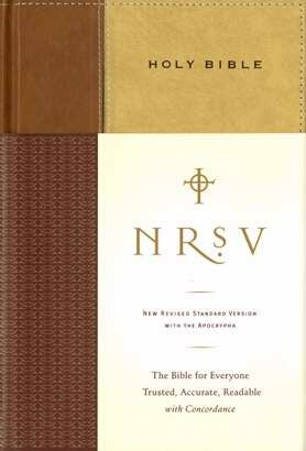 NRSV Standard Bible w/Apocrypha-Tan/Brn HC