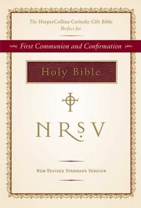 NRSV HarperCollins Catholic Gift Bible-Brg Imit