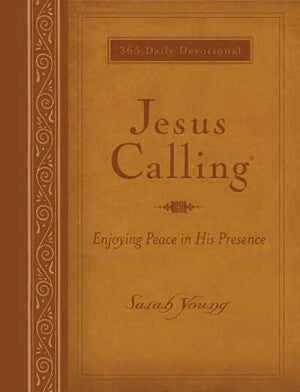 Jesus Calling-Deluxe Large Prt-LeatherSoft