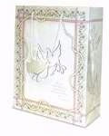 Doves & Pearls W/Tissue & Tag-Large (Pack Gift Bag