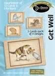 Card-Bxd-Get Well-Cats DISCONTINUED: 05/22/2013