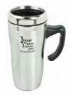 Mug-Travel-I Know The Plans w/Handle (Stainless)