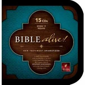 NLT Bible Alive! New Testament Dramatized 15 CD Set