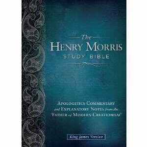 KJV Henry Morris Study Bible-Blk Genuine