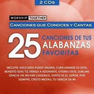 Audio CD-25 Favorite Praise Songs (2 CD)-Spanish