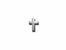 Lapel Pin-Cross (Silver) (1/2")