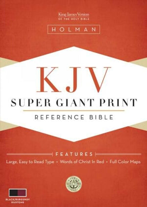 KJV Super Giant Prt Reference-Blk/Brg Simula (Oct)