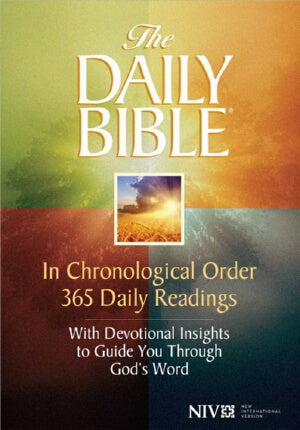 NIV* Daily Bible In Chronological Order-HC (Aug)