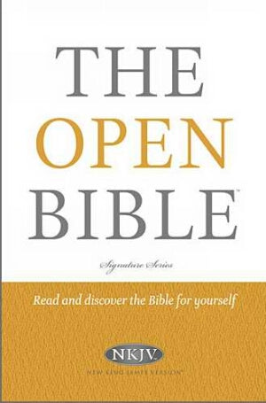 NKJV Open Bible-HC (Sep)