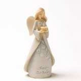 Figurine-Foundations-Mini Angel-Happy Birthday