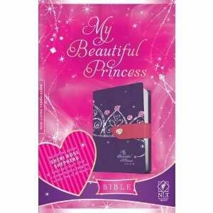 NLT2 My Beautiful Princess Bible-Purp/Pnk (Jul)