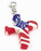 Clip-Comforting Clay Cross-Patriotic (3")