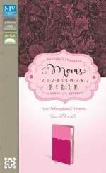 NIV*Moms Devotional Bible-Pnk/Hot Pnk DuoTon (Mar)