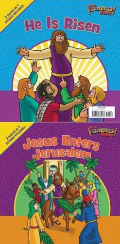 Jesus Enters Jerusalem/He Is Risen Flip Book