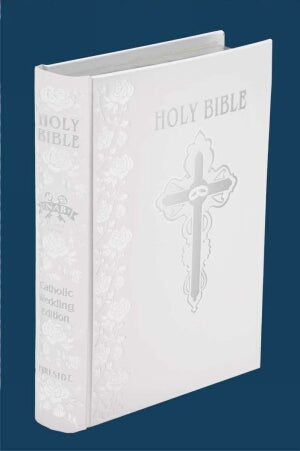 NABRE Catholic Wedding Bible-Wht Bond