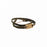 Brown Suede Leather w/Gold Jesus Tag Bracelet