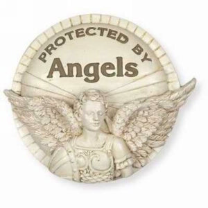 Visor Clip-Archangel-Protected by Angels