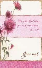 Lords Mercies/Pink Flowers-Flexcover Journal