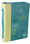 Bi Cover-Butterflies-Trendy LuxLeather-MED-Lime/Du