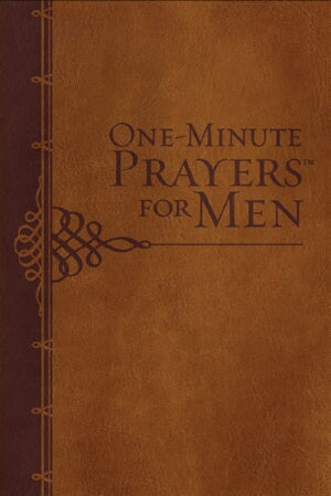 One-Minute Prayers For Men (Gift Edition)-Brown Mi