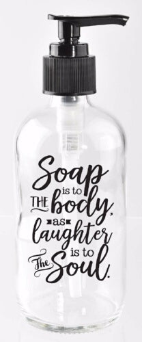 Soap Dispenser-Soap Is To The Body