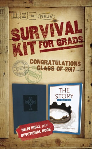 NKJV 2017 Survival Kit For Grads (Blue - Boys' Edition)
