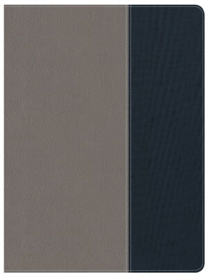 CSB Apologetics Study Bible For Students-Gray/Navy LeatherTouch Indexed