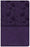 CSB Compact Ultrathin Reference Bible-Purple LeatherTouch Indexed
