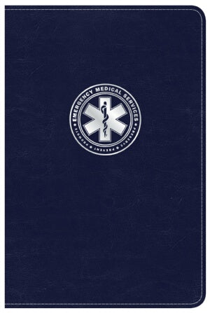 CSB Heroes Bible (EMS) Navy LeatherTouch
