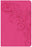 CSB Super Giant Print Reference Bible-Pink LeatherTouch Indexed