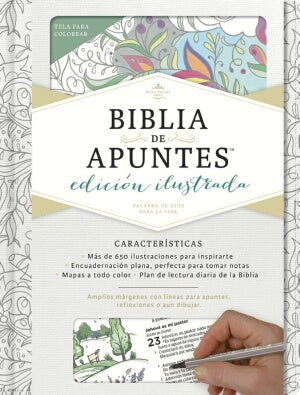 RVR 1960 Notetaking Bible-White Make Your Own-Spanish